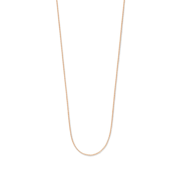18K Rose Gold Chain - Gemmy Bear Europe