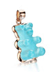 Turquoise & Rock Crystal - Gemmy Bear Europe